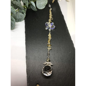 Citrine Sun Catcher Pendulum