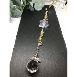 Citrine Sun Catcher Pendulum