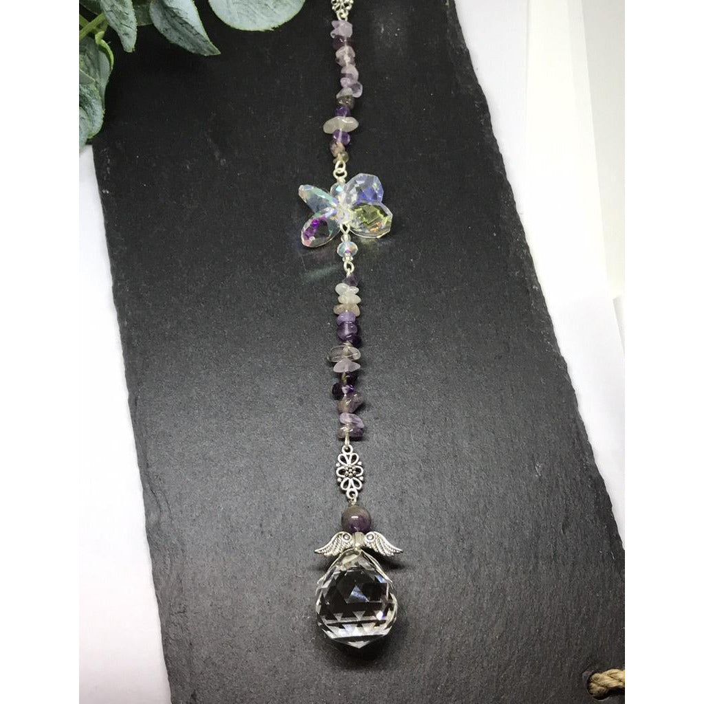 Amethyst Sun Catcher Pendulum